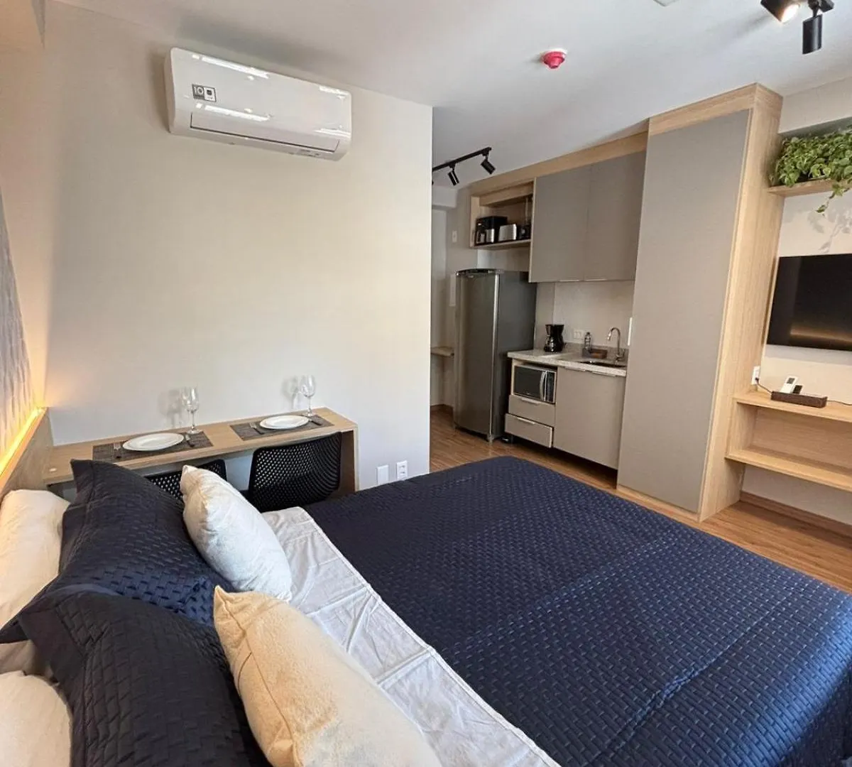 Studio Novo E Equipado Proximo Ao Metro E Consulado Americano São Paulo